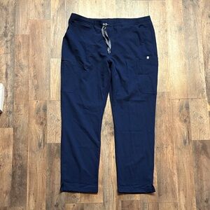 Figs Women’s Scrub Pants Deep Blue Cargo Pants